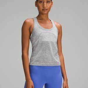 Lululemon Dark Grey Swiftly Tech Tank Size 4 Waist Length!